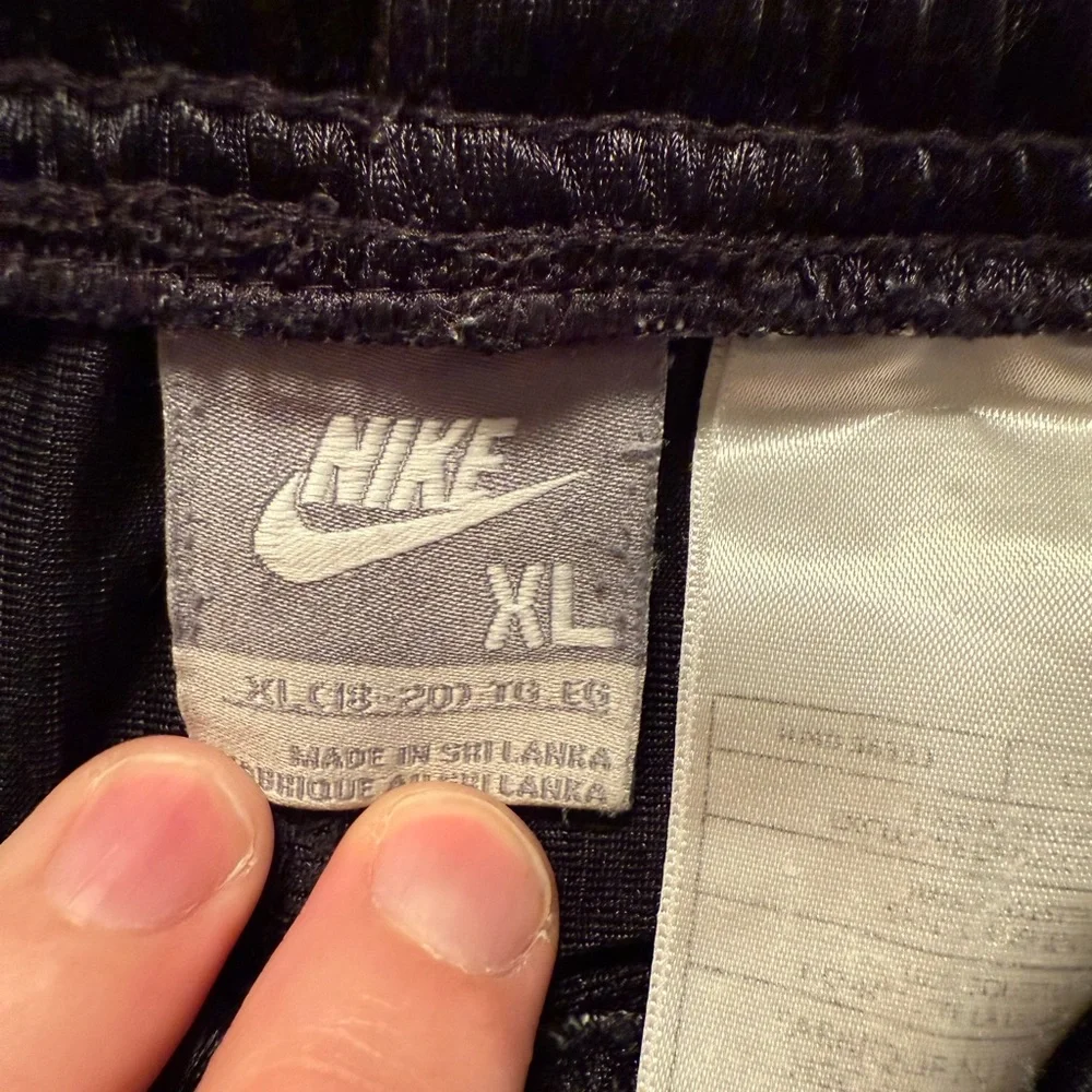 Black and White Kid's Nike Shorts